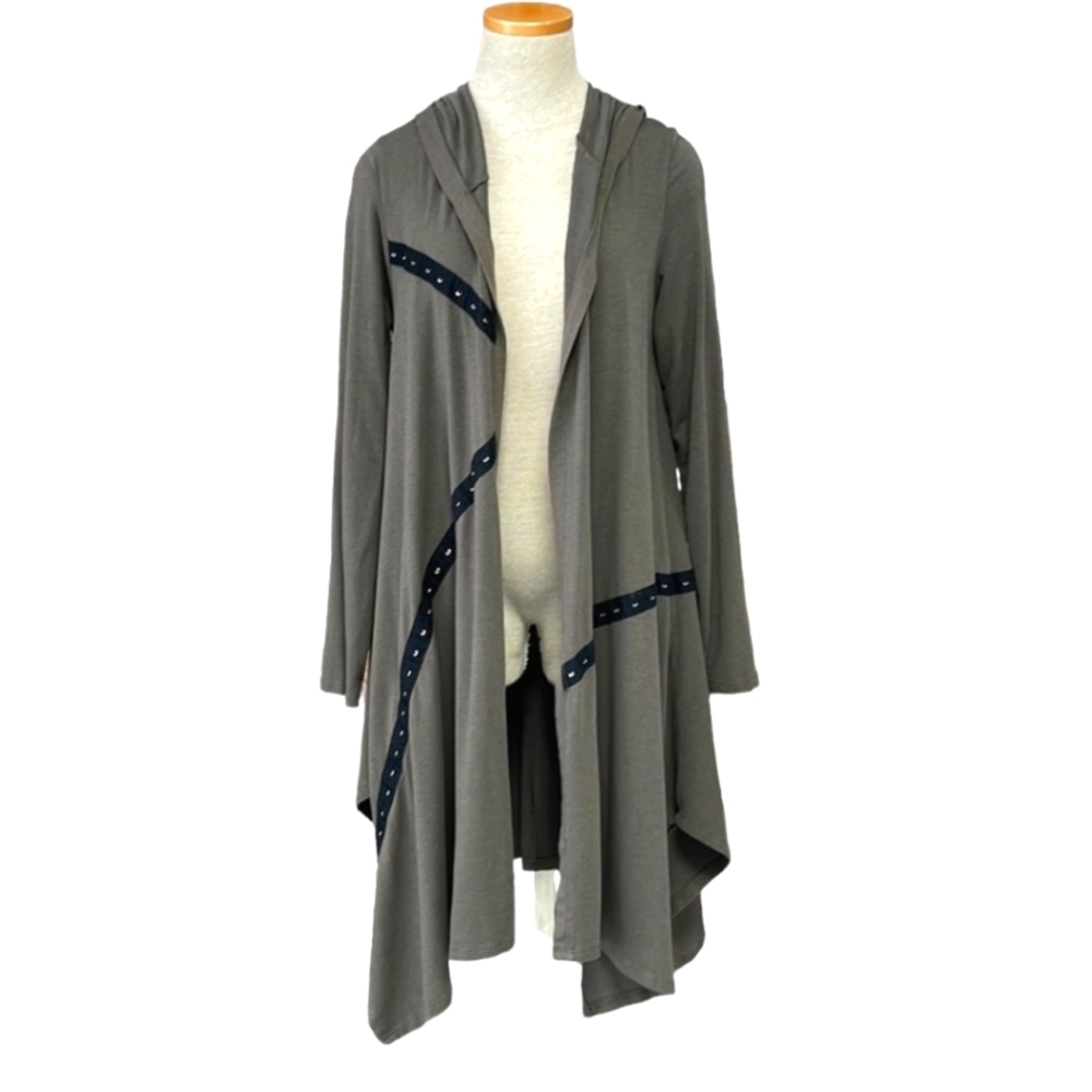 Chalet hoodie lightweight open front duster